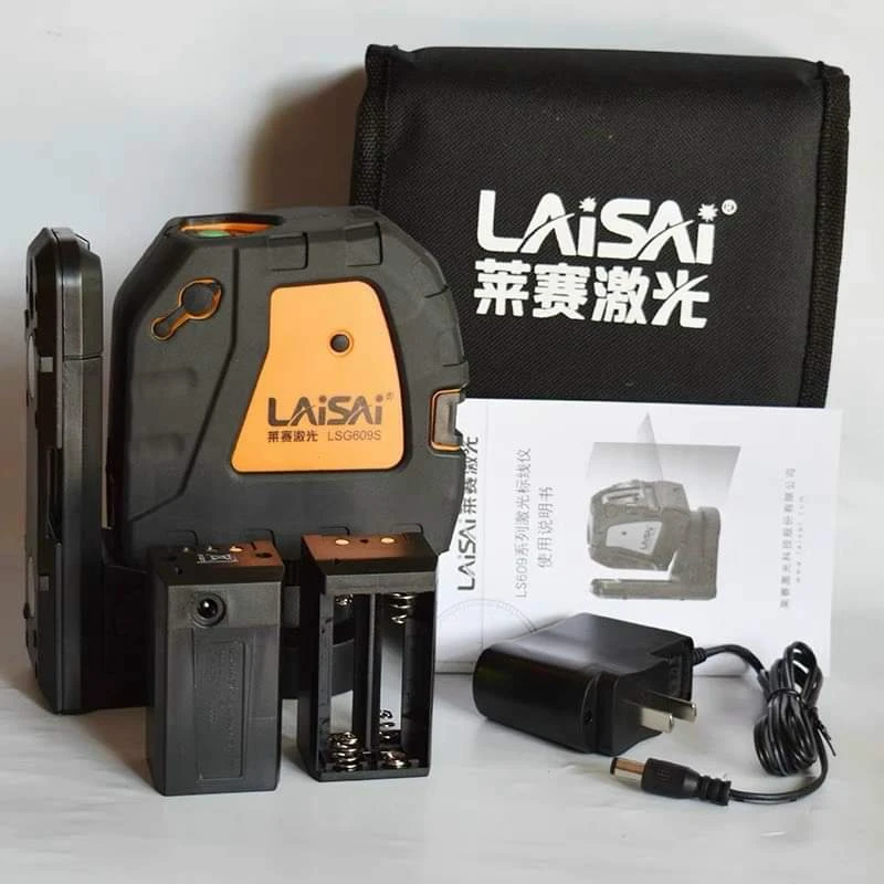 Máy Cân Bằng Laser 2 tia Laisai LSG 609s treo tường